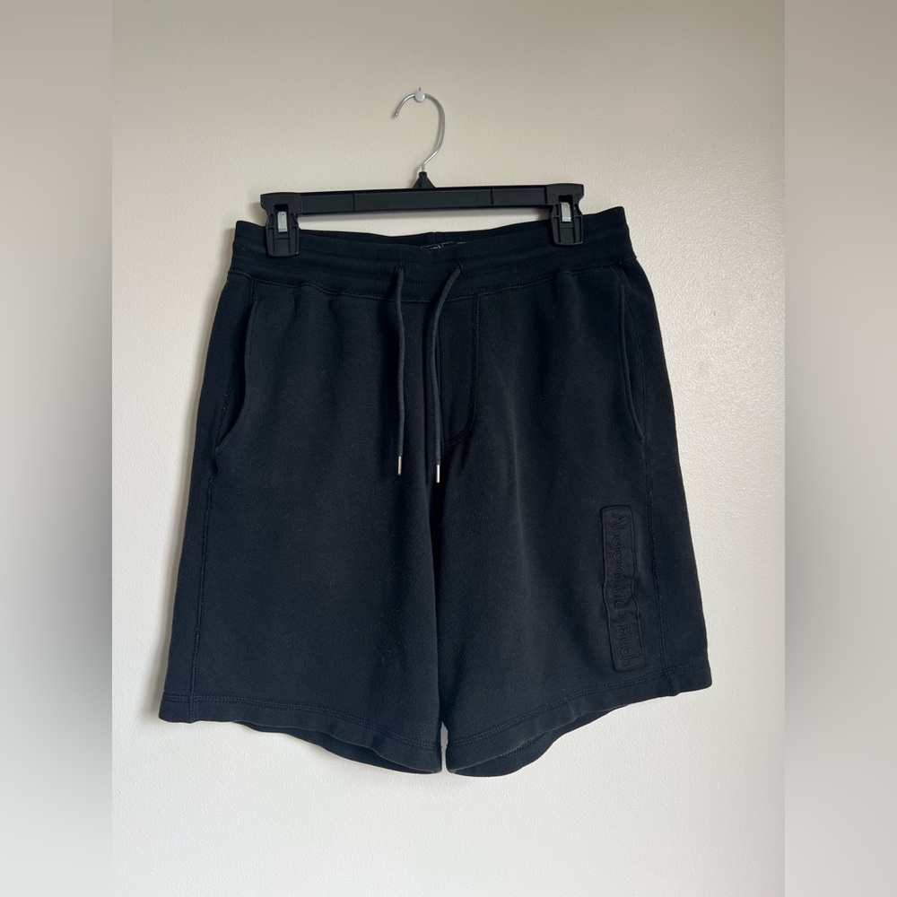 Abercrombie & Fitch Men’s Sweat Shorts Size Small Black